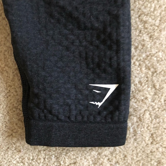 Gymshark Black Seamless Tight Leggings size Small - Picture 9 of 9